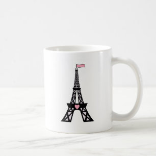 パリかわいいエッフェル塔 コーヒーマグカップ