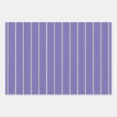 パリかわいらしキリ、パープル、ピープス紙 ラッピングペーパーシート (正面2)