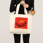 パリが好き トートバッグ (正面(商品))