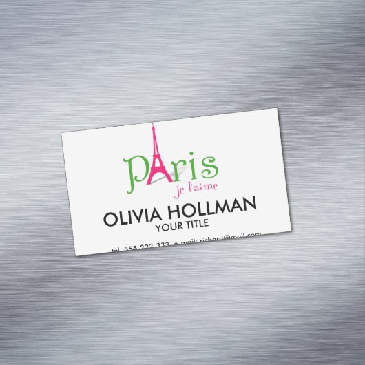 パリが好き マグネット名刺 (インサイチュ)