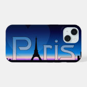 パリが好き iPhone 15ケース (裏面横)