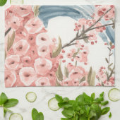 パリさくらんぼ キッチンタオル (折り畳み)