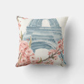 パリさくらんぼ クッション (裏面)