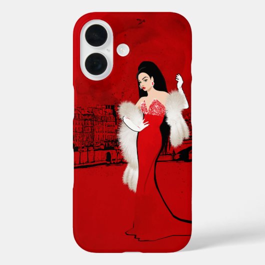 パリでシズル Case-Mate iPhoneケース (裏面)