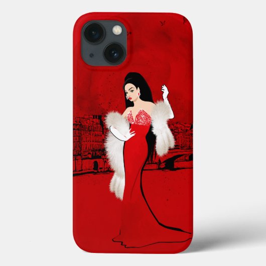 パリでシズル Case-Mate iPhoneケース (裏面)