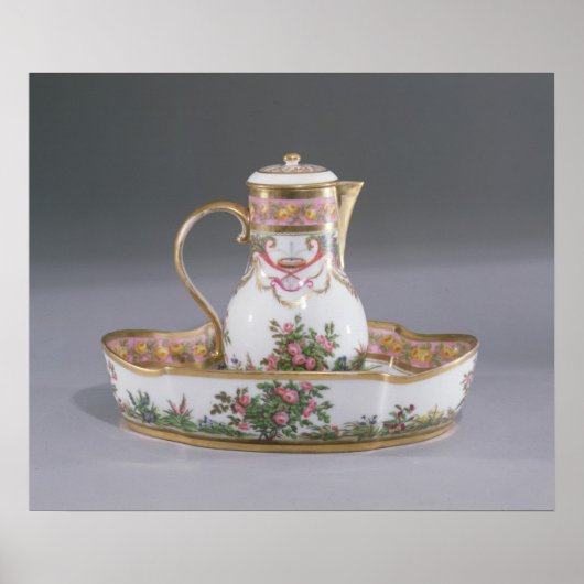 パリで作られた水と盆地 ポスター (正面)