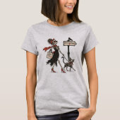 パリで元気なディーバ Tシャツ (正面)