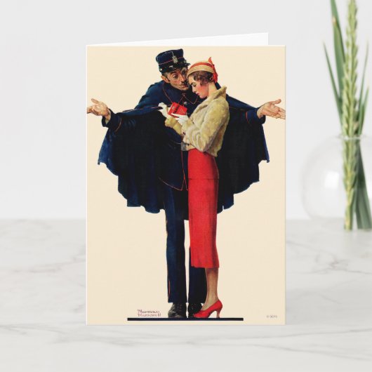 パリで失った カード (正面)