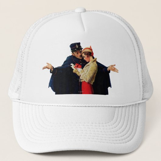 パリで失った キャップ (正面)