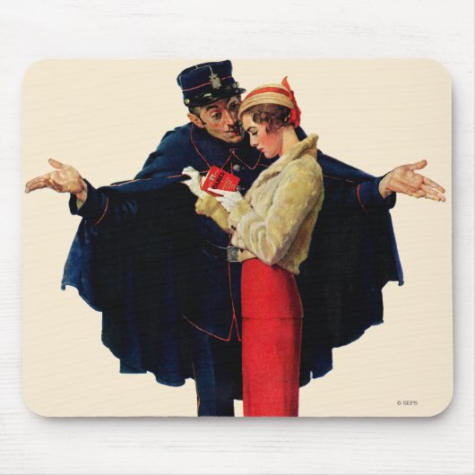 パリで失った マウスパッド (正面)