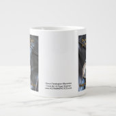 「パリで時間切れ」ジャイアントコーヒーマグ ジャンボコーヒーマグカップ (正面)