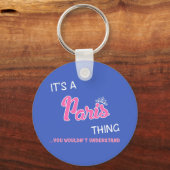 パリで理解できないこと キーホルダー (裏面)