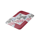 パリで私に会う | Edgeからのポストカード バスマット (アングル)