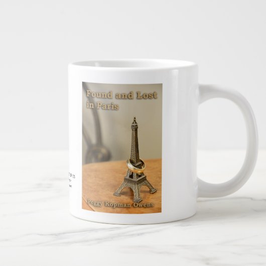 「パリで見失ったつかった」ジャイアントコーヒーマグ ジャンボコーヒーマグカップ (右)