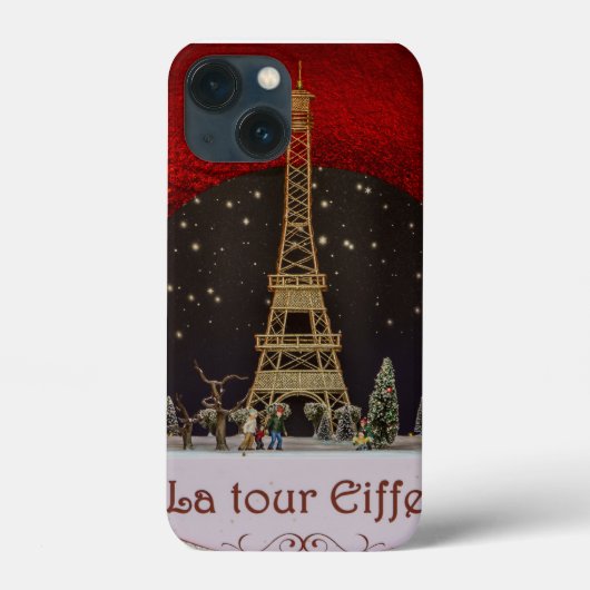 パリでiPhoneケースのクリスマス Case-Mate iPhoneケース (裏面)