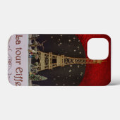 パリでiPhoneケースのクリスマス Case-Mate iPhoneケース (裏面 (横))