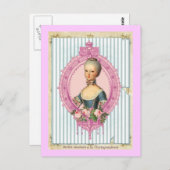 パリとアントワネット ポストカード (正面/裏面)