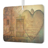 パリとハートコラージュ カーエアーフレッシュナー (左)