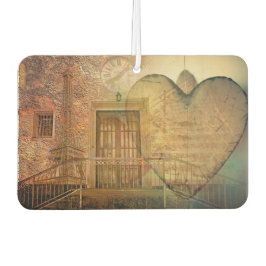 パリとハートコラージュ カーエアーフレッシュナー