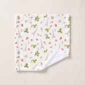 パリとバラ バスタオルセット (ウォッシュタオル)