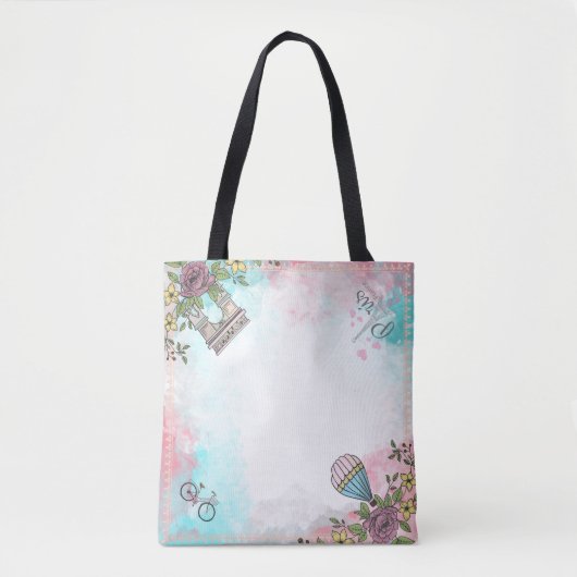 パリのある日 トートバッグ (正面)