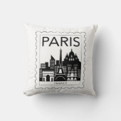 パリのお土産 クッション (正面)