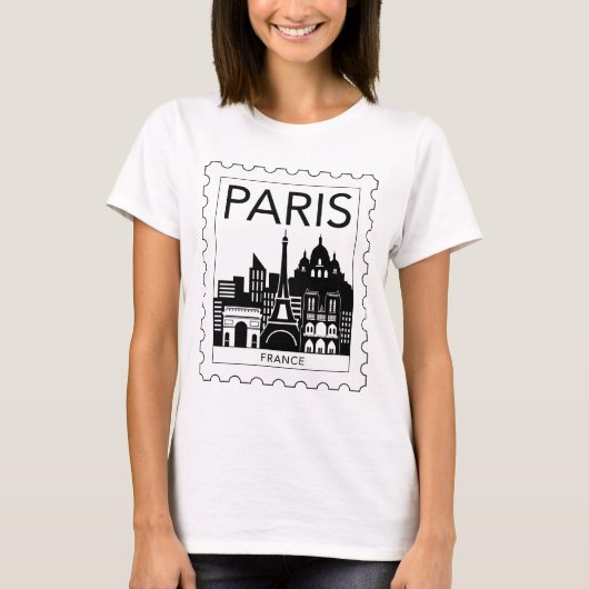 パリのお土産 Tシャツ (正面)