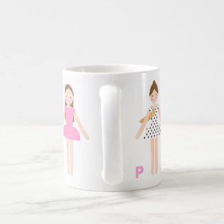 パリのお嬢様マグ コーヒーマグカップ