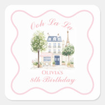 パリのお誕生日パリジェンヌカフェティーパーティー