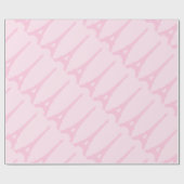 パリのかわいらしい包装紙 ラッピングペーパー (フラット)