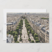 パリのご招待 招待状 (正面)