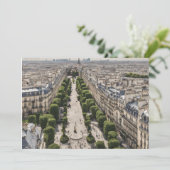 パリのご招待 招待状 (スタンド正面)