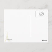 パリのはがきからビソス ポストカード (裏面)