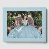 パリのアイスブルー冬 ゲストブック (裏面)