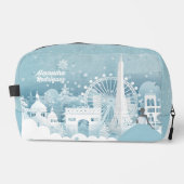 パリのアイスブルー冬 ドップキット (正面)