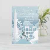 パリのアイスブルー冬 招待状 (スタンド正面)
