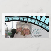 パリのアーチホリデー写真カード シーズンカード (正面/裏面)