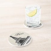 パリのエッフェル塔のコースター コースター (側面)