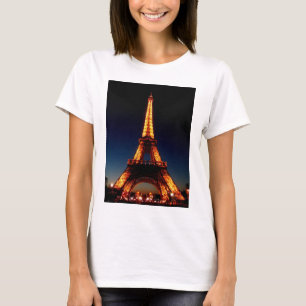 パリのエッフェル塔 Tシャツ
