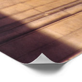 パリのオペラハウスで冬の日 ポスター (角)