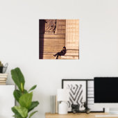 パリのオペラハウスで冬の日 ポスター (ホームオフィス)