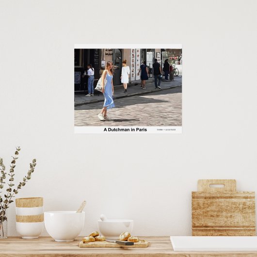 パリのオランダ人 ポスター (キッチン)