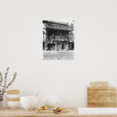 パリのカバレ・ド・レンファー ポスター (キッチン)