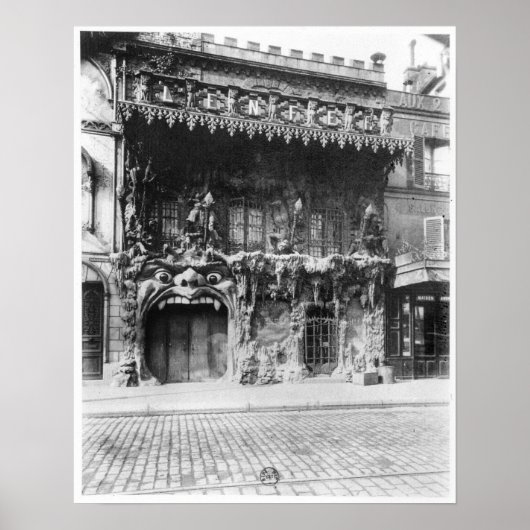 パリのカバレ・ド・レンファー ポスター (正面)