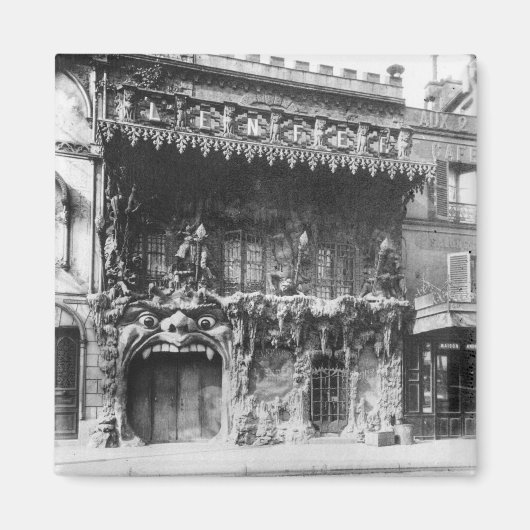 パリのカバレ・ド・レンファー マグネット (正面)