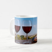 パリのカフェで2杯 コーヒーマグカップ (正面左)