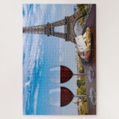 パリのカフェで2杯 ジグソーパズル (縦)