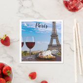 パリのカフェで2杯 スタンダードカクテルナプキン (インサイチュ)