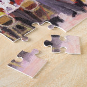 パリのカフェのバー ジグソーパズル (側面)