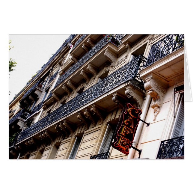 パリのカフェ (正面横)